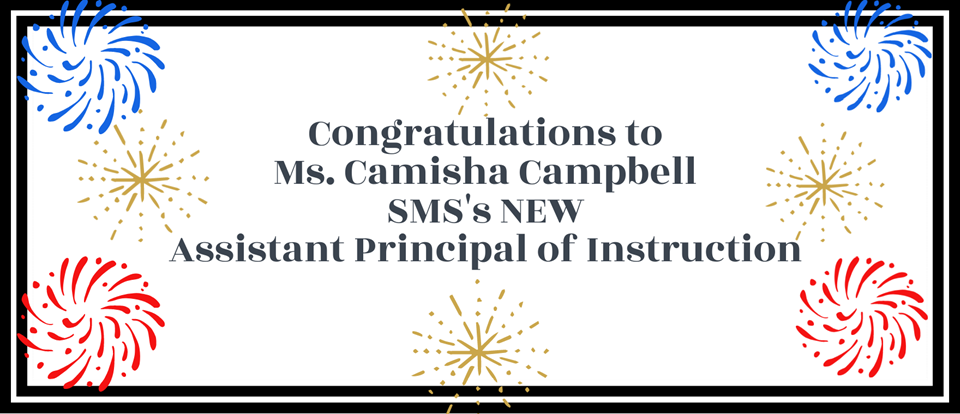 congratulations to ms. camisha campbell